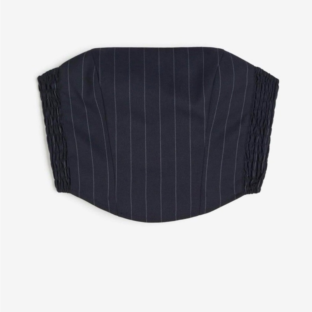 H&M Black Strapless Top